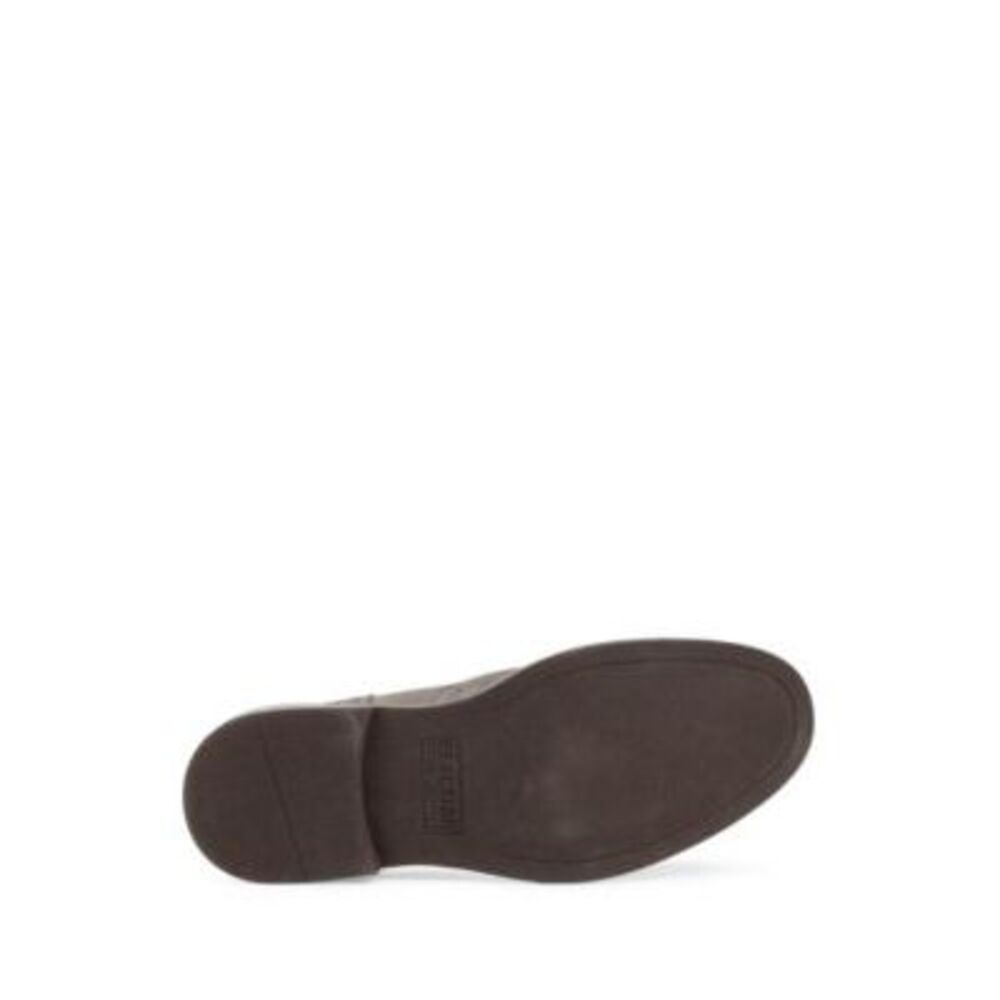 REACTION KENNETH COLE Mens Beige Knock Wingtip Toe Block Heel Chelsea 11.5 M - Picture 4 of 4